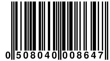 0 508040 008647