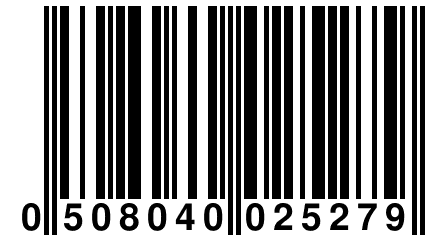 0 508040 025279