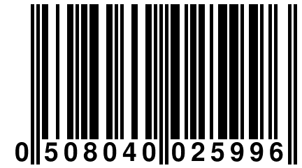 0 508040 025996