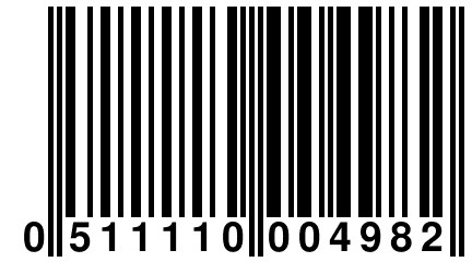 0 511110 004982