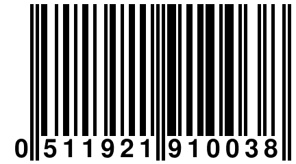 0 511921 910038