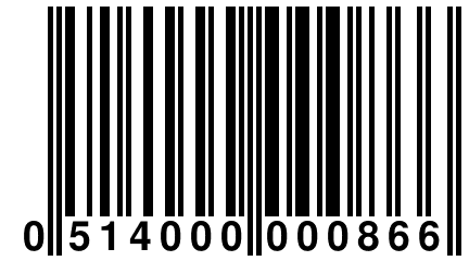 0 514000 000866