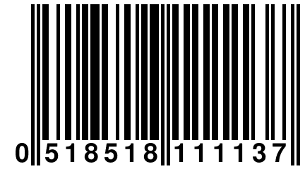 0 518518 111137