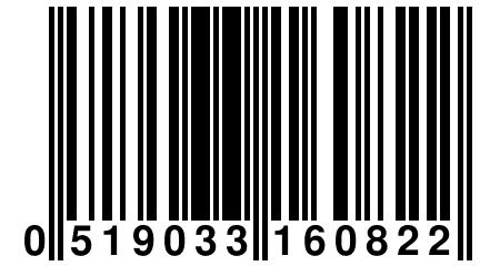 0 519033 160822