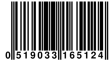 0 519033 165124