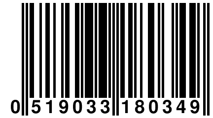 0 519033 180349