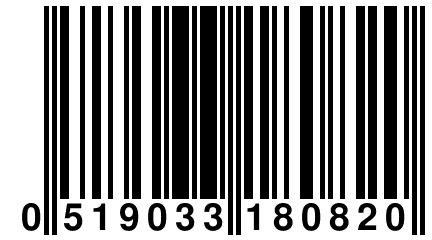 0 519033 180820