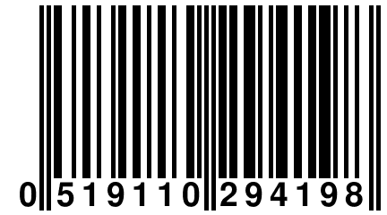 0 519110 294198