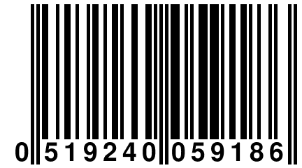 0 519240 059186