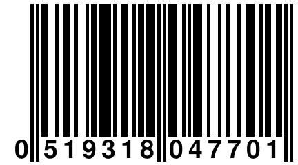 0 519318 047701