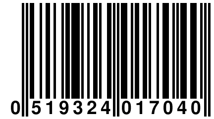 0 519324 017040