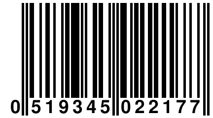 0 519345 022177