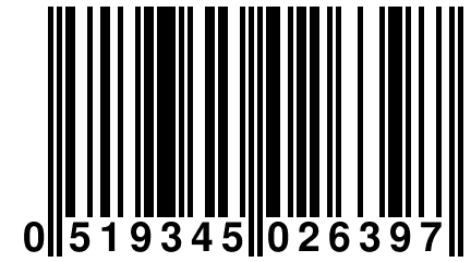 0 519345 026397