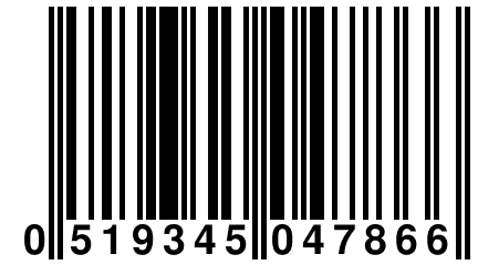 0 519345 047866