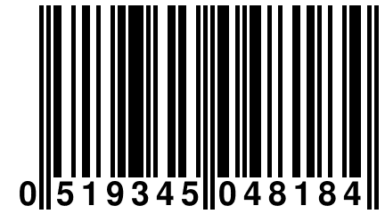 0 519345 048184