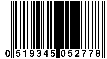 0 519345 052778