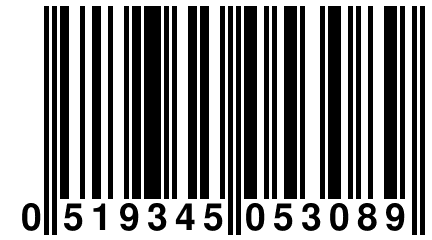 0 519345 053089