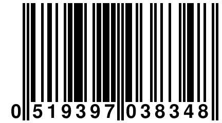 0 519397 038348