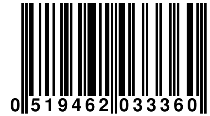 0 519462 033360