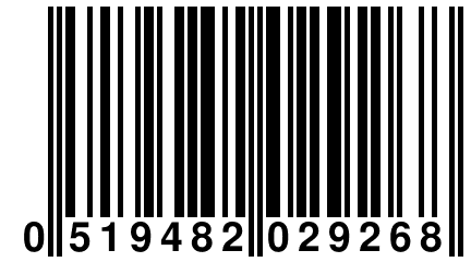 0 519482 029268