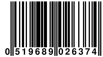 0 519689 026374