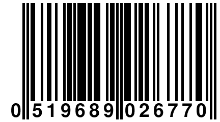 0 519689 026770