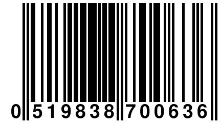 0 519838 700636