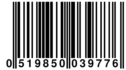 0 519850 039776