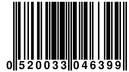 0 520033 046399