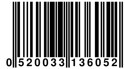 0 520033 136052