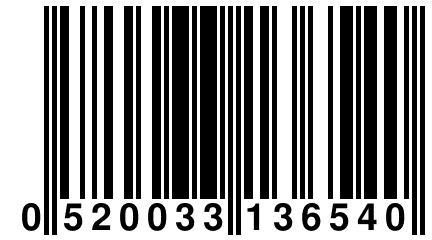 0 520033 136540