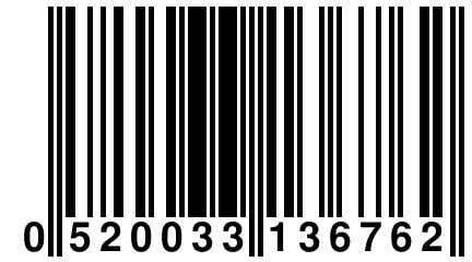 0 520033 136762