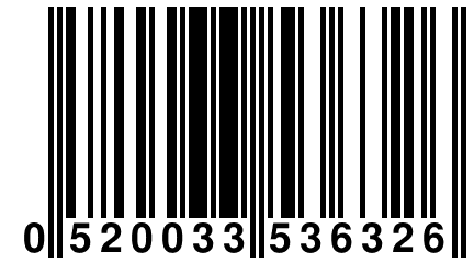 0 520033 536326