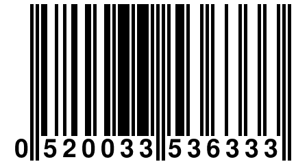 0 520033 536333