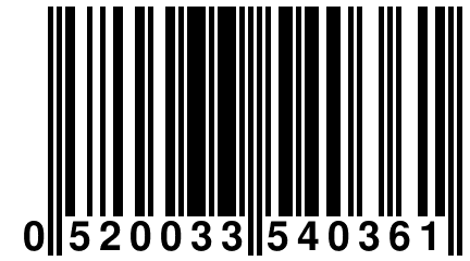 0 520033 540361