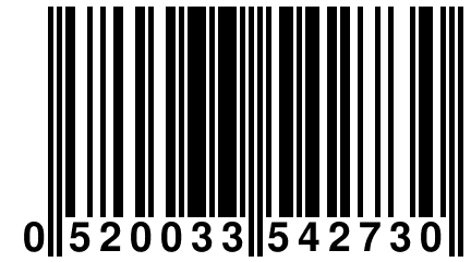 0 520033 542730