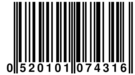 0 520101 074316