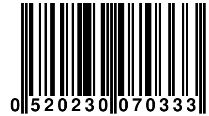 0 520230 070333