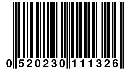 0 520230 111326