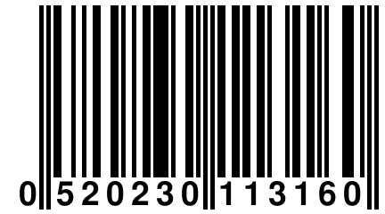 0 520230 113160