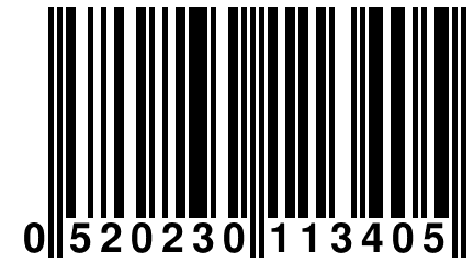 0 520230 113405