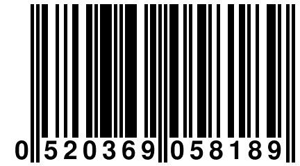 0 520369 058189