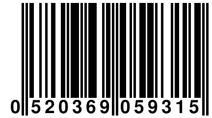 0 520369 059315