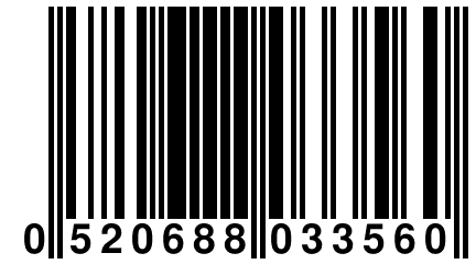 0 520688 033560