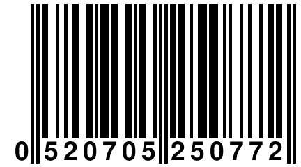 0 520705 250772