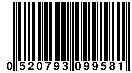 0 520793 099581