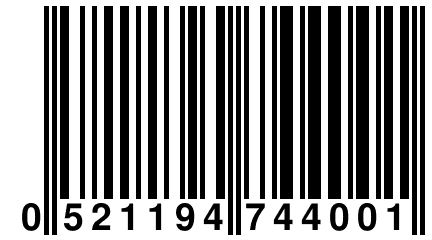 0 521194 744001