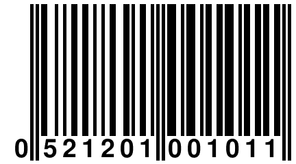 0 521201 001011