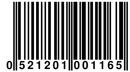 0 521201 001165