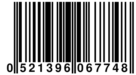 0 521396 067748